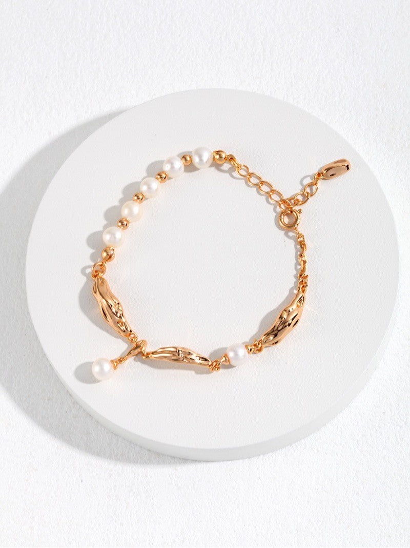 Lustre Pearl Ethereal Flow Bracelet