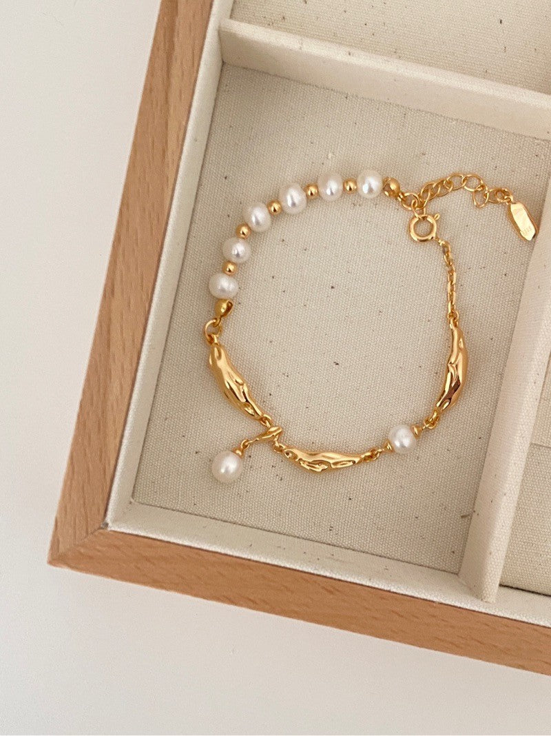 Lustre Pearl Ethereal Flow Bracelet