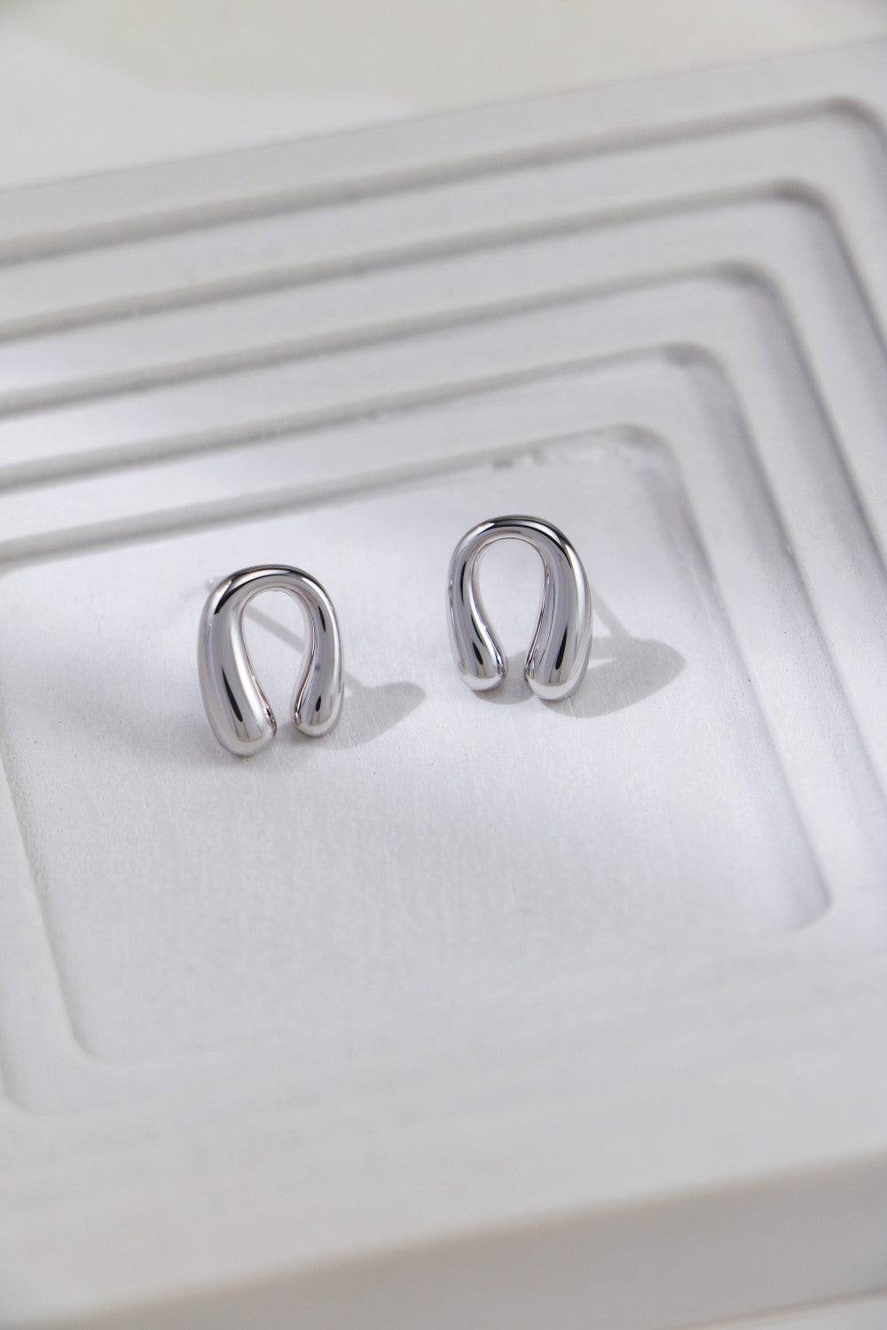 S925 Silver Horseshoe Earrings（2 colors）