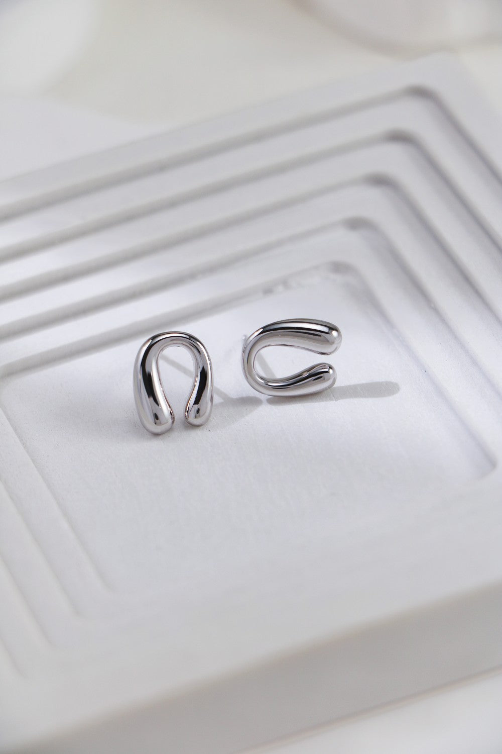 S925 Silver Horseshoe Earrings（2 colors）