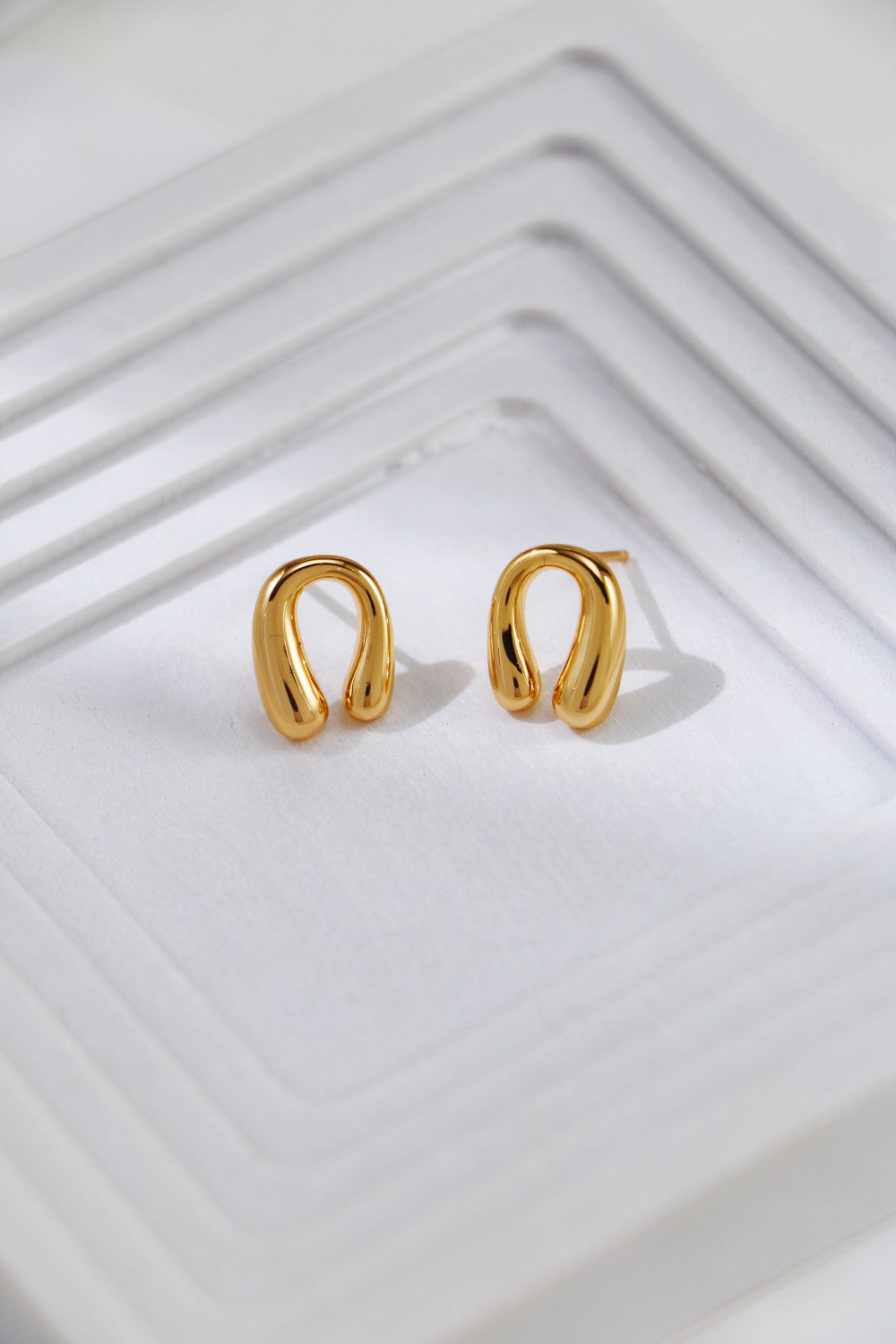 S925 Silver Horseshoe Earrings（2 colors）