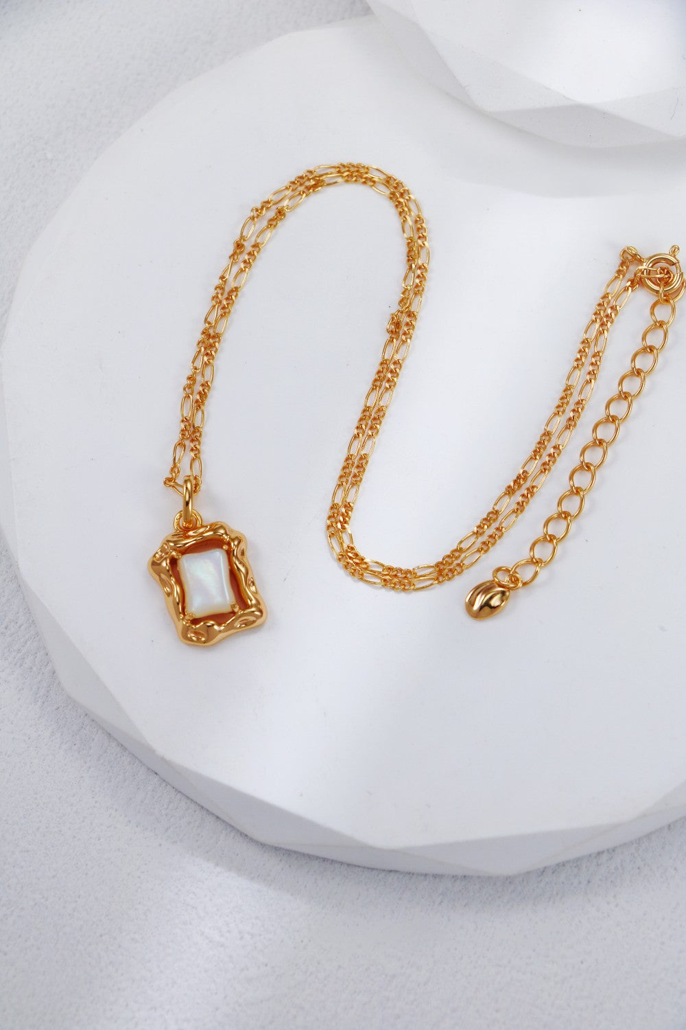 S925 Silver Shell Set（Vintage Gold）