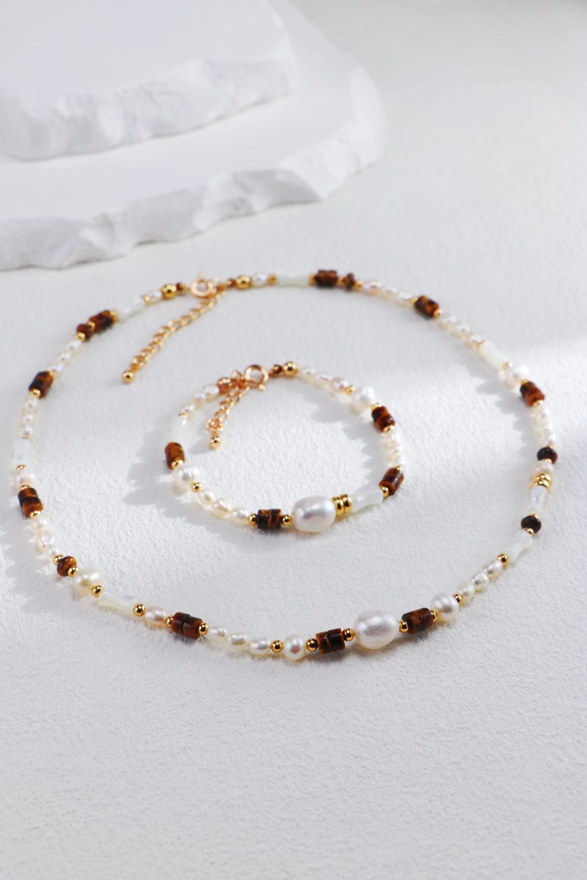 S925 Silver Pearl Bracelet/Necklace